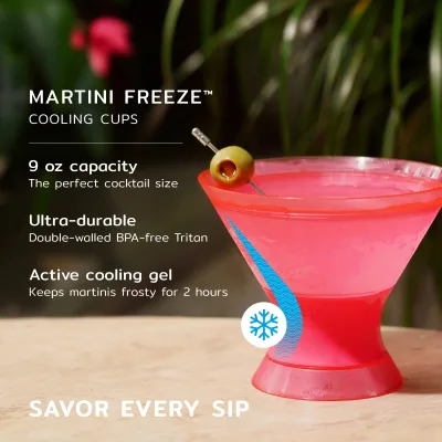 Martini FREEZE™ in Punch Pink, 2er-Set