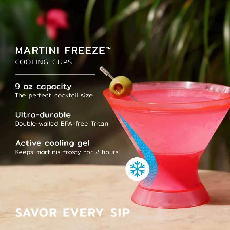 Martini FREEZE™ in Punch Pink, 2er-Set