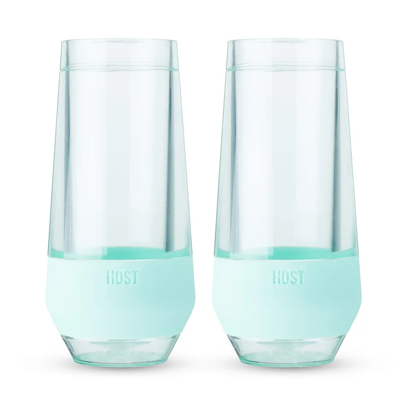 Champagne FREEZE™ in Seafoam Tint, Set of 2