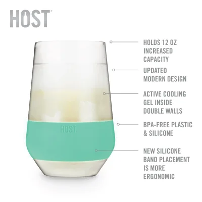 Wine FREEZE™ XL w kolorze miętowym