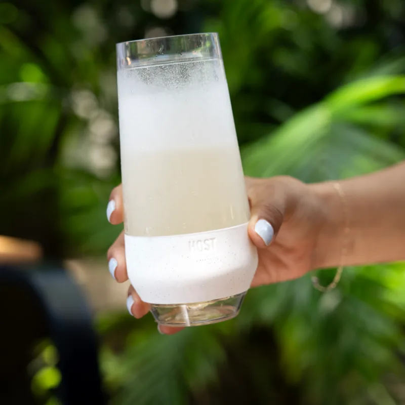 Champagne FREEZE™ i Glitter, sæt med 4