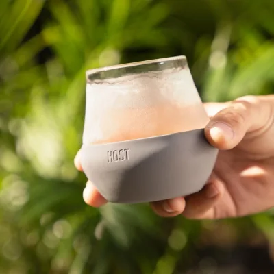 Szklanki do degustacji FREEZE™ w kolorze szarym, zestaw 2 szt.