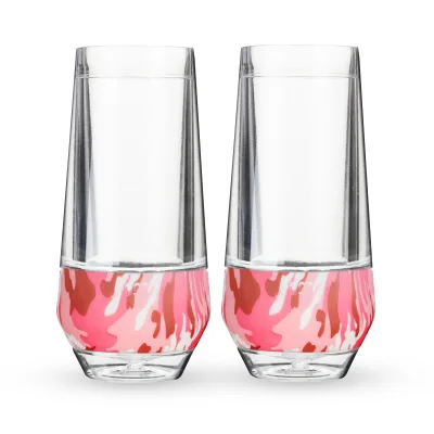 Champagne FREEZE™ in Pink Camo, 2er-Set