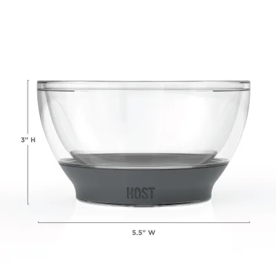 Ice Cream FREEZE™ Bowl in Gray