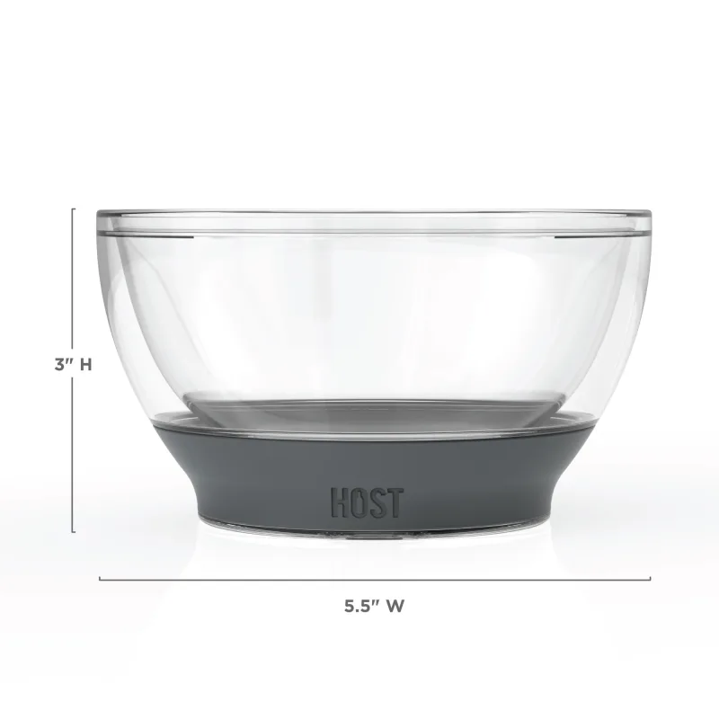 Ice Cream FREEZE™ Bowl in Gray