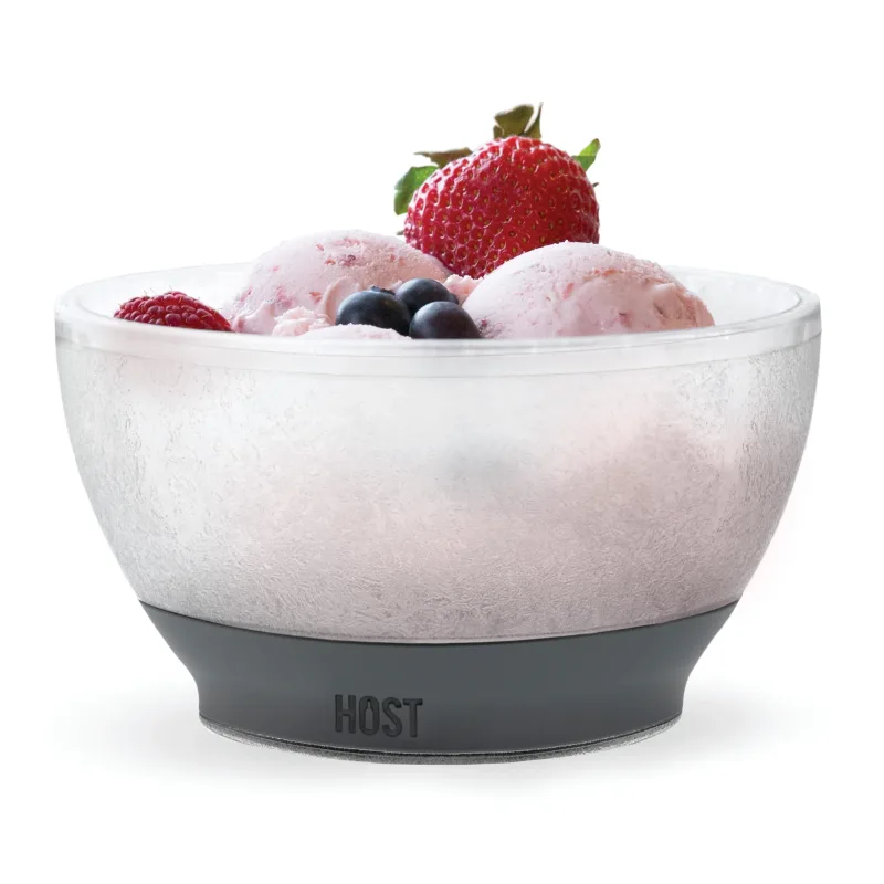 Ice Cream FREEZE™ Bowl in Gray, Set of 2