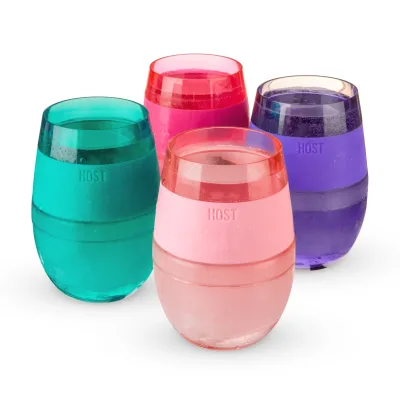 Wine FREEZE™ in Transluzent Mehrfarbig, 4er-Set