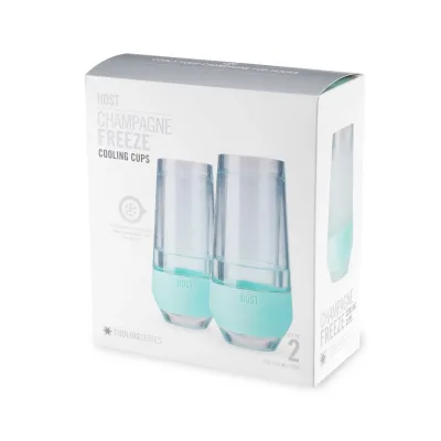 Champagne FREEZE™ in Seafoam Tint, Set of 2