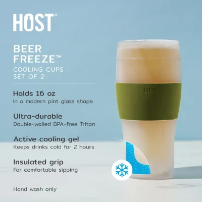 Beer FREEZE™ in Mehrfarbig, 4er-Set