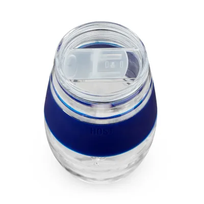 Wine FREEZE™ in Blau mit Deckeln, 2er-Set