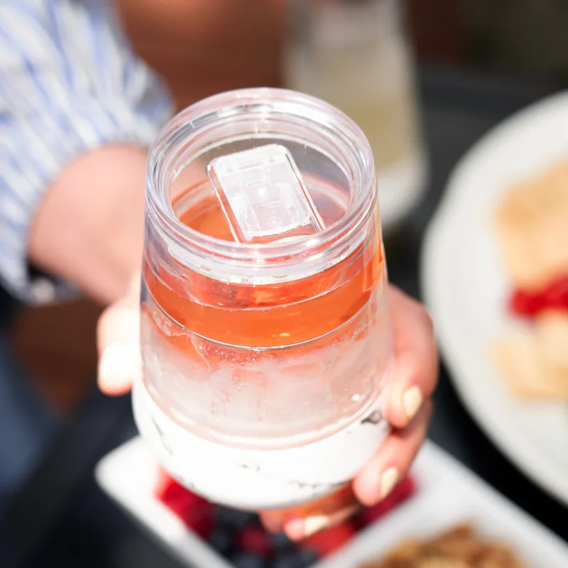 Wine FREEZE™ XL in Marmor, 2er-Set