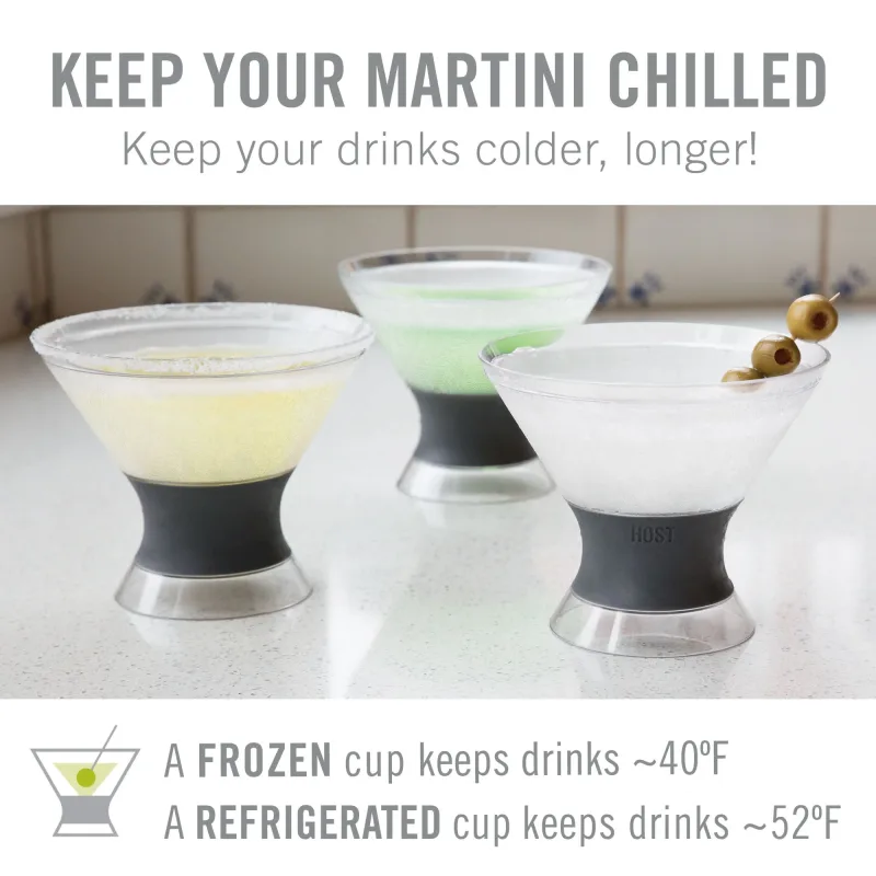 Martini FREEZE™ in Grau, 4er-Set