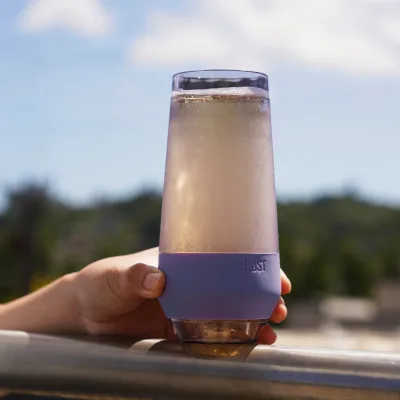 Champagne FREEZE™ i dyb lilla, sæt med 2
