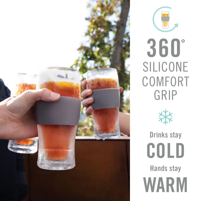 Beer FREEZE™ i grøn, sæt med 2