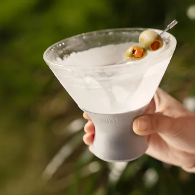 Glass Martini FREEZE™ in Grau, 2er-Set
