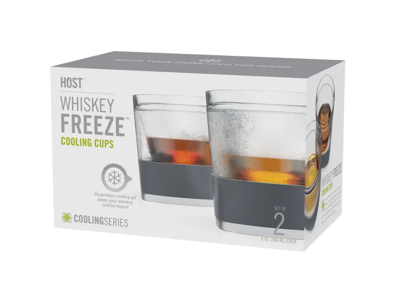 Whiskey FREEZE™ in Grau, 2er-Set