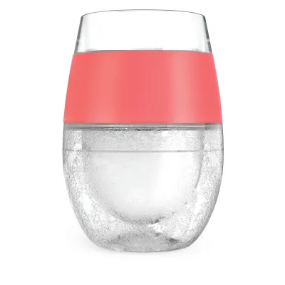 Wine FREEZE™ in Koralle, 2er-Set