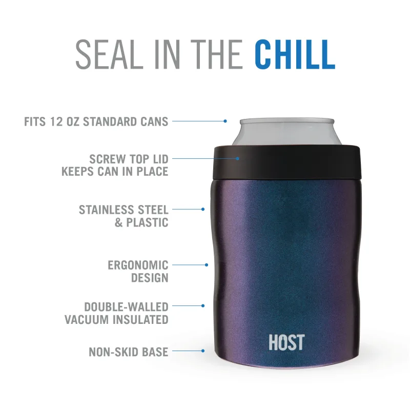 Stay-Chill Standard-Dosenkühler in Galaxy Black