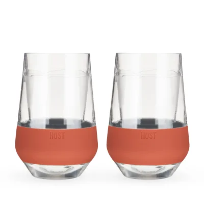 Wine FREEZE™ XL in Terra Cotta, Set of 2