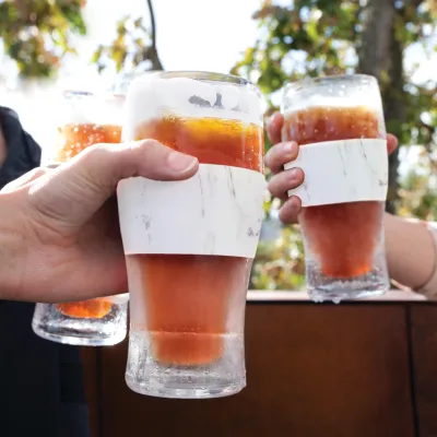 Beer FREEZE™ in Marmor, 2er-Set