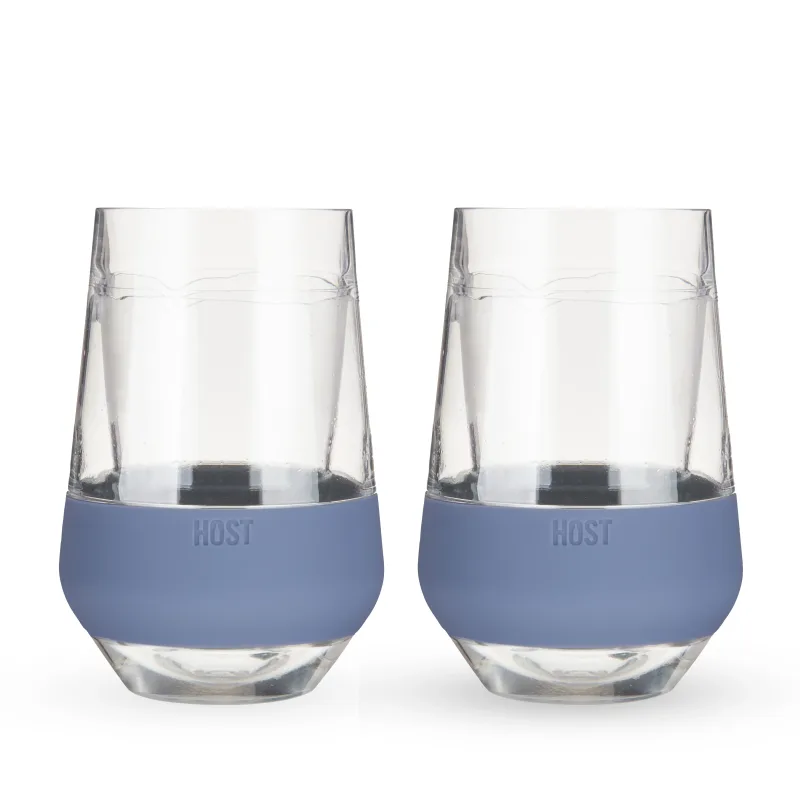 Wine FREEZE™ XL in Slate Blue, 2er-Set