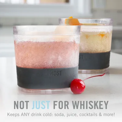 Whiskey FREEZE™ in Grau, 2er-Set
