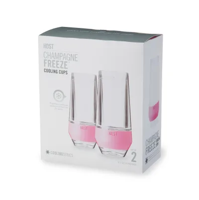 Champagne FREEZE™ in Blush Tint, Set of 2