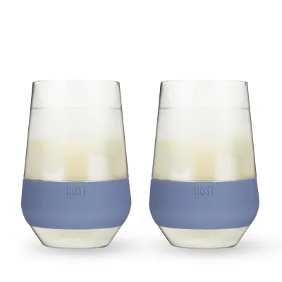 Wine FREEZE™ XL in Slate Blue, 2er-Set
