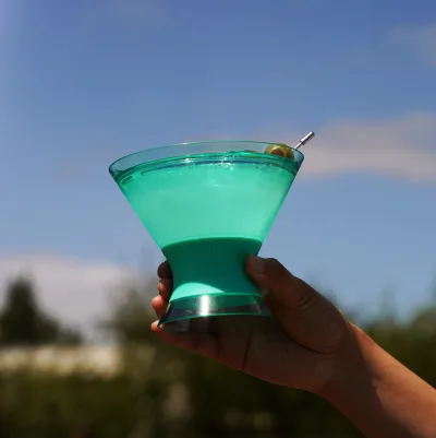 Martini FREEZE™ in Getöntem Aqua, 2er-Set