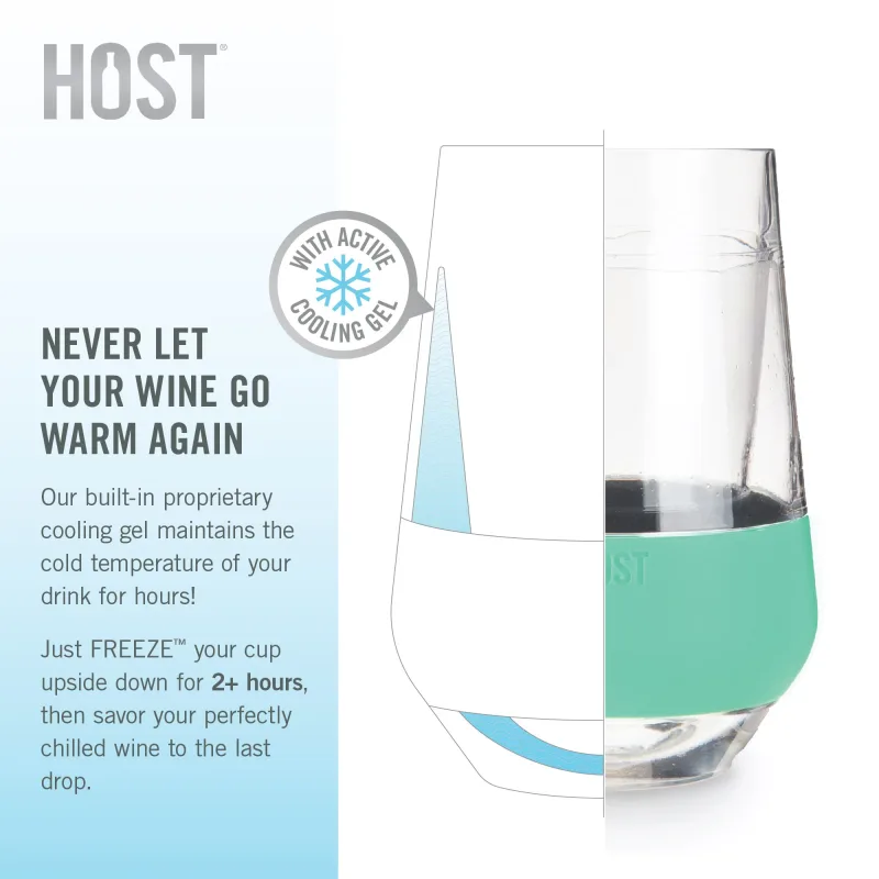 Wine FREEZE™ XL w kolorze miętowym