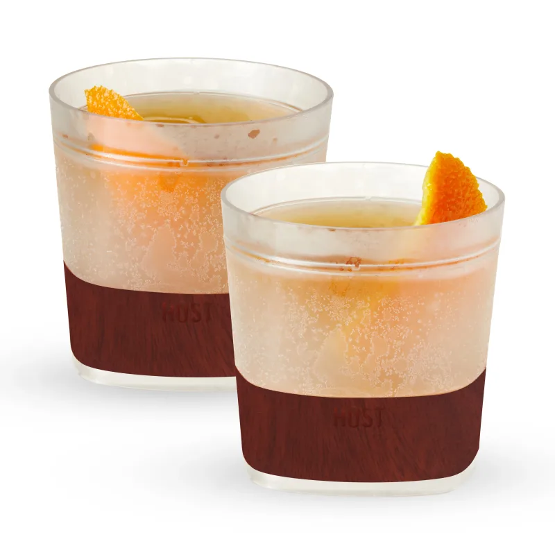 Whiskey FREEZE™ in Holzoptik, 2er-Set