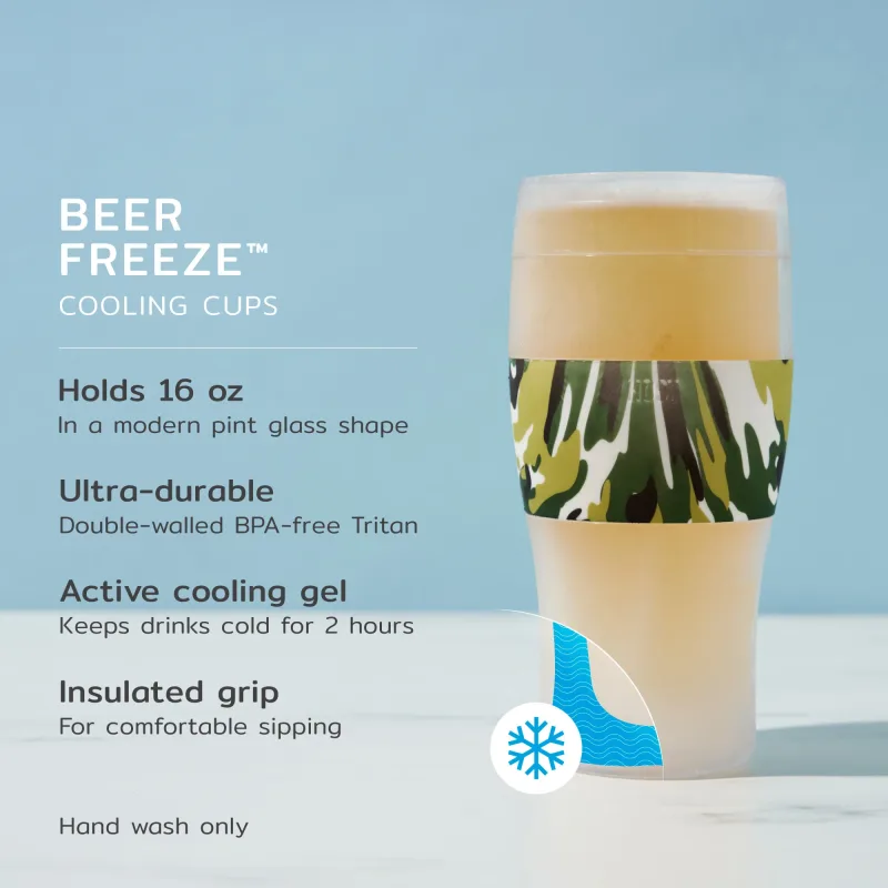 Beer FREEZE™ in Grün Camo, 1er-Set