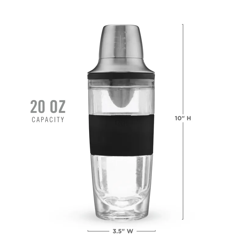 Cocktail Shaker FREEZE™ in Schwarz