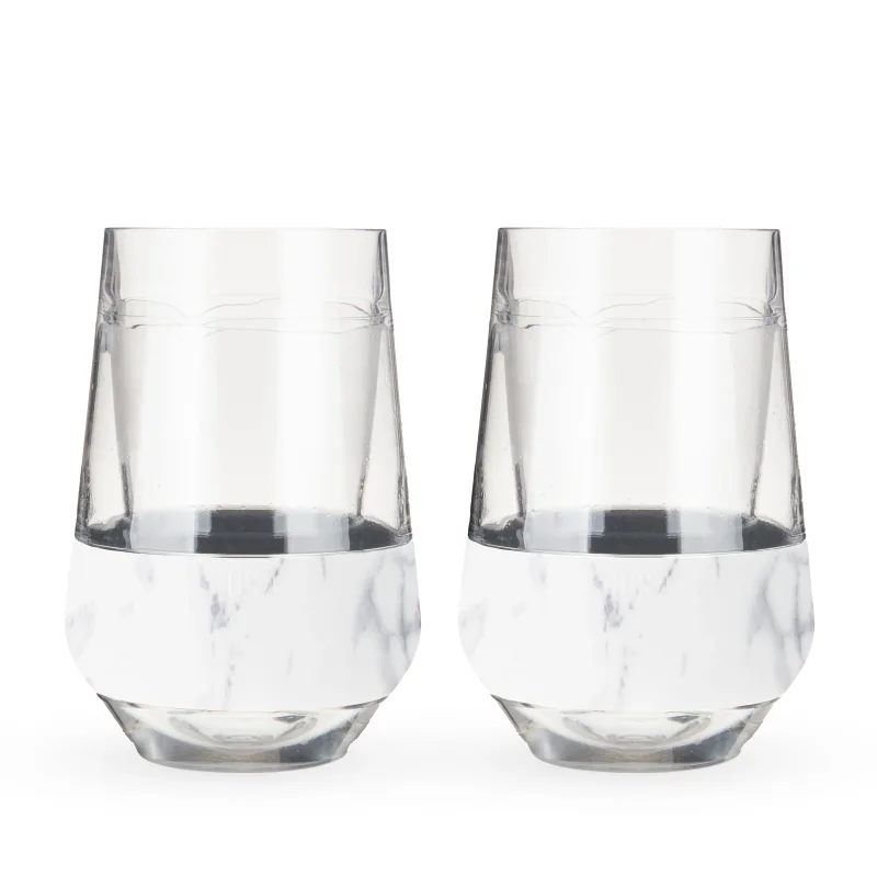 Wine FREEZE™ XL in Marmor, 2er-Set