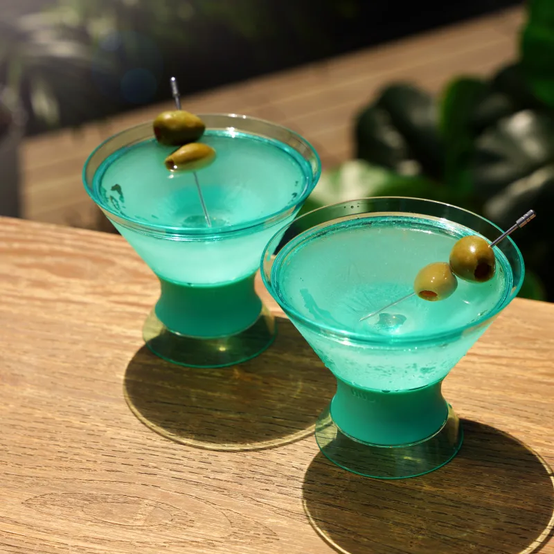 Martini FREEZE™ en aqua teinté, lot de 2