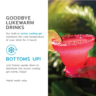 Margarita FREEZE™ in Punch Pink, Set of 2