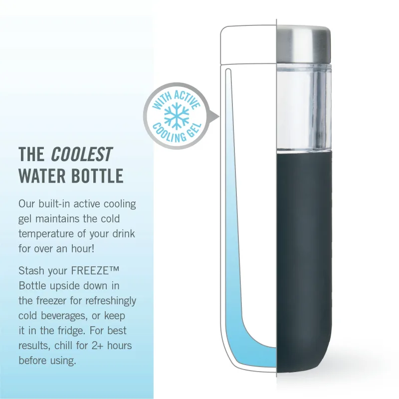 FREEZE™ Bottle w czarnym