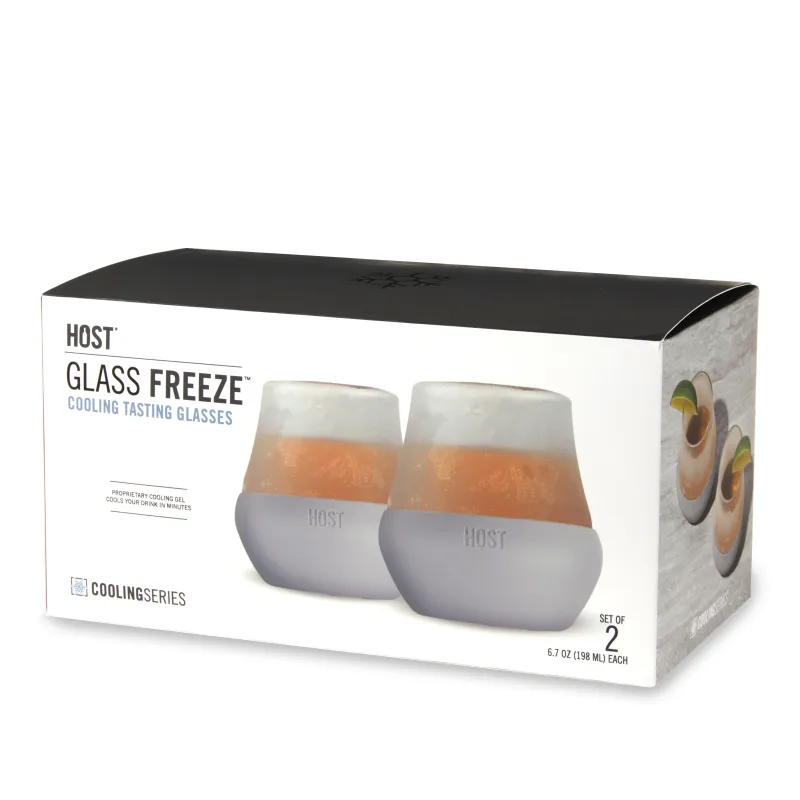 Szklanki do degustacji FREEZE™ w kolorze szarym, zestaw 2 szt.