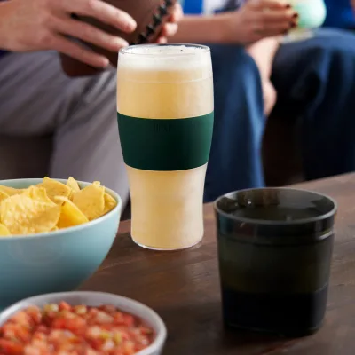 Beer FREEZE™ i grøn, sæt med 2