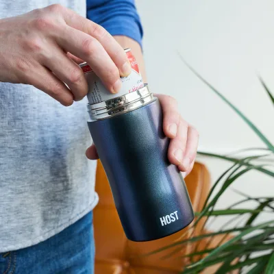Stay-Chill Slim Can Cooler w kolorze Galaxy Black