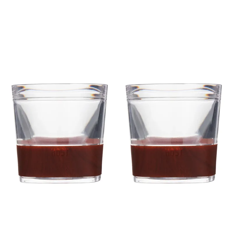 Whiskey FREEZE™ in Holzoptik, 2er-Set