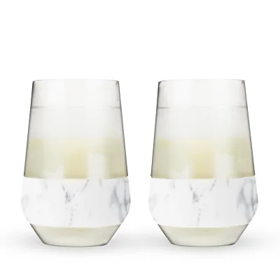 Wine FREEZE™ XL in Marmor, 2er-Set