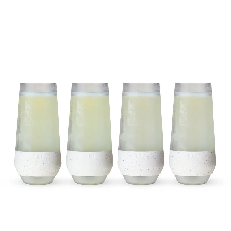 Champagne FREEZE™ in Glitter, 4er-Set
