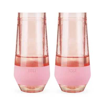 Champagne FREEZE™ in Blush Tint, Set of 2