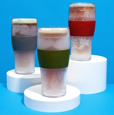 Beer FREEZE™ in Grau, 2er-Set