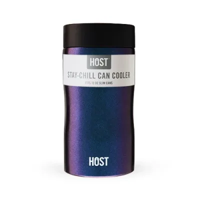 Stay-Chill Slim Can Cooler w kolorze Galaxy Black