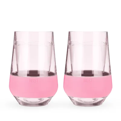 Wine FREEZE™ XL in Zartrosa, 2er-Set