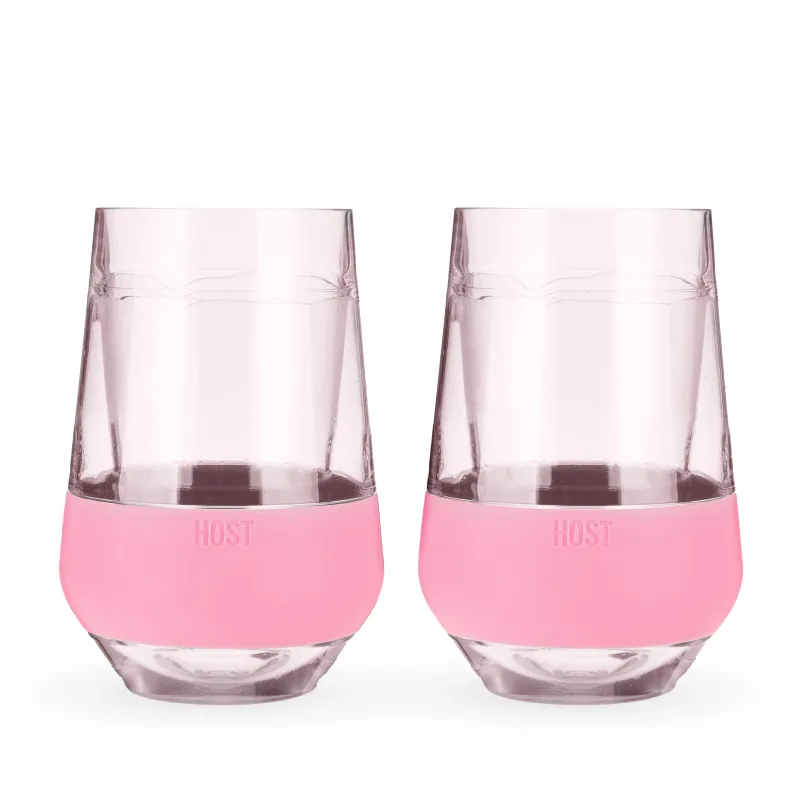 Wine FREEZE™ XL in Zartrosa, 2er-Set