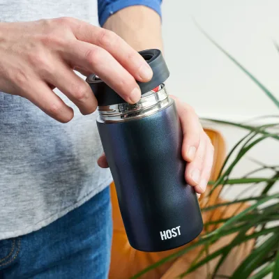 Stay-Chill Slim Can Cooler w kolorze Galaxy Black