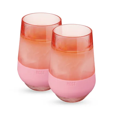 Wine FREEZE™ XL in Zartrosa, 2er-Set